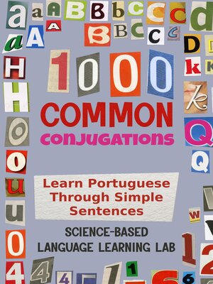cover image of 1000 Common Conjugations: Portuguese